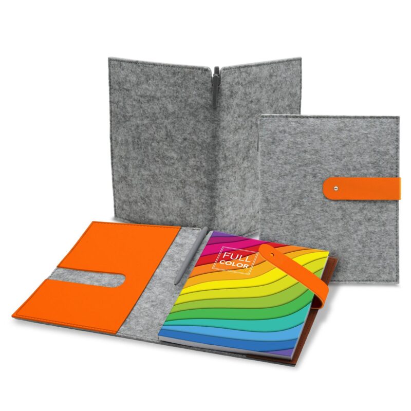 7" x 9" Feltro Collection Refillable Journal Set - 4
