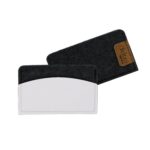 Black Feltro Business Card Holder - 6