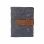 Harlequin Felt Journal - 9