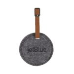 Juniper Felt Round Luggage Tag - 8