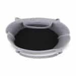Out of the Woods® Felt Colorblock Tall Tote - Light Grey-Black - 3