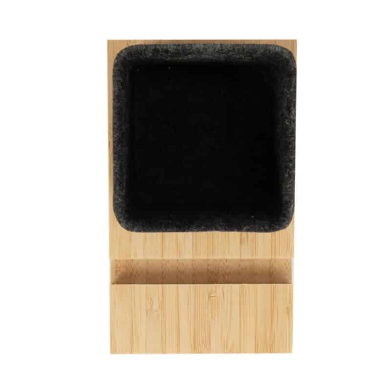 Renton Recycled Felt and Bamboo Pen/Device/Card Holder - 1