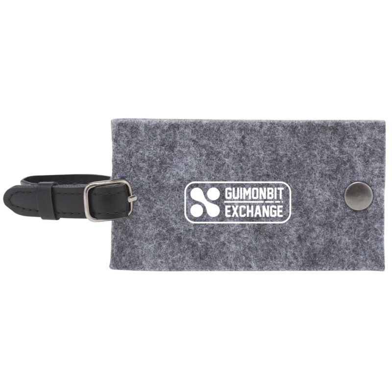 THE GOODS™ Recycled Felt Luggage Tag - 2