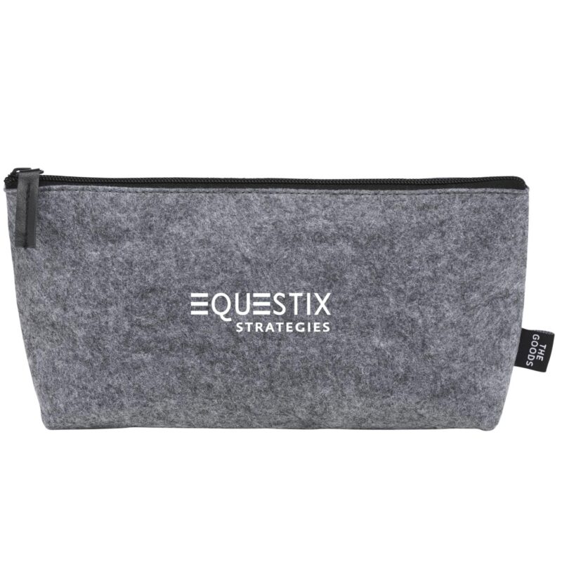 THE GOODS™ Recycled Felt Zippered Pouch - 2