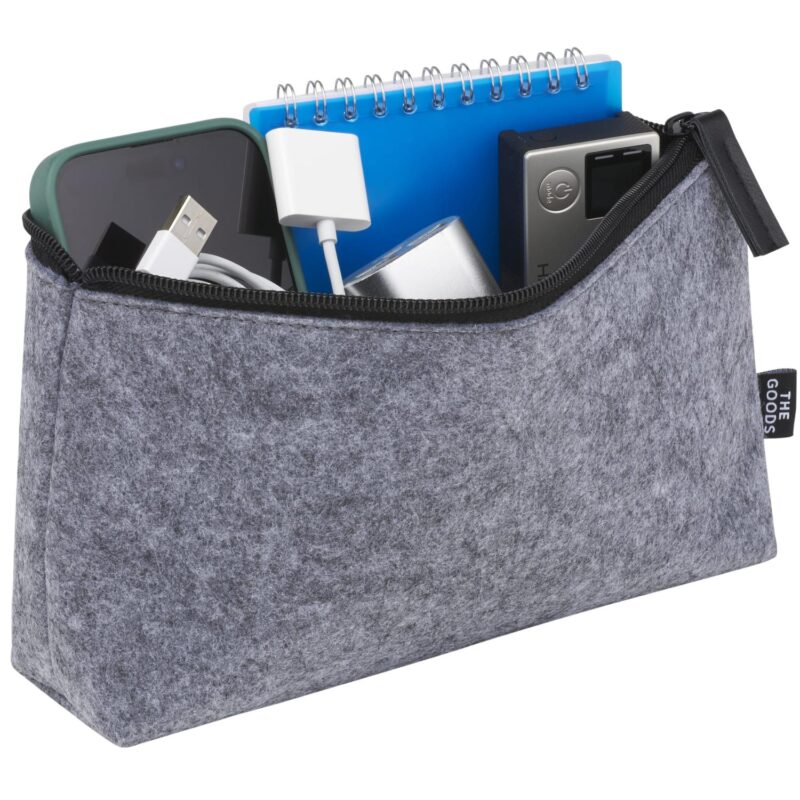 THE GOODS™ Recycled Felt Zippered Pouch - 4