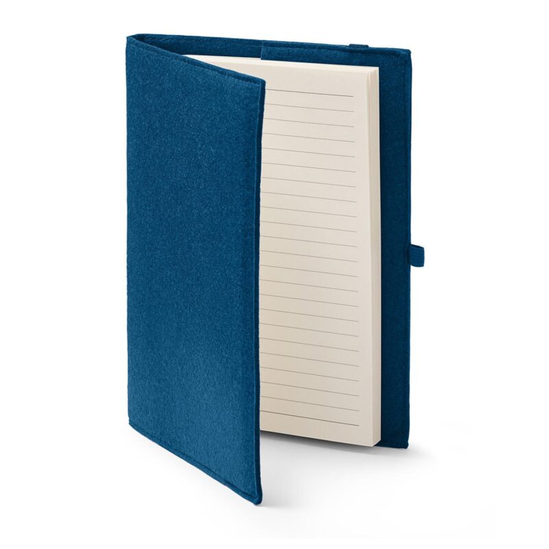 Felt Cover With Refillable Journal Notebook 6.5" X 8.7" - 7