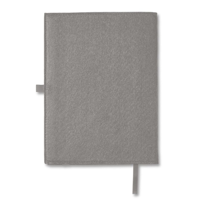 Felt Cover With Refillable Journal Notebook 6.5" X 8.7" - 8