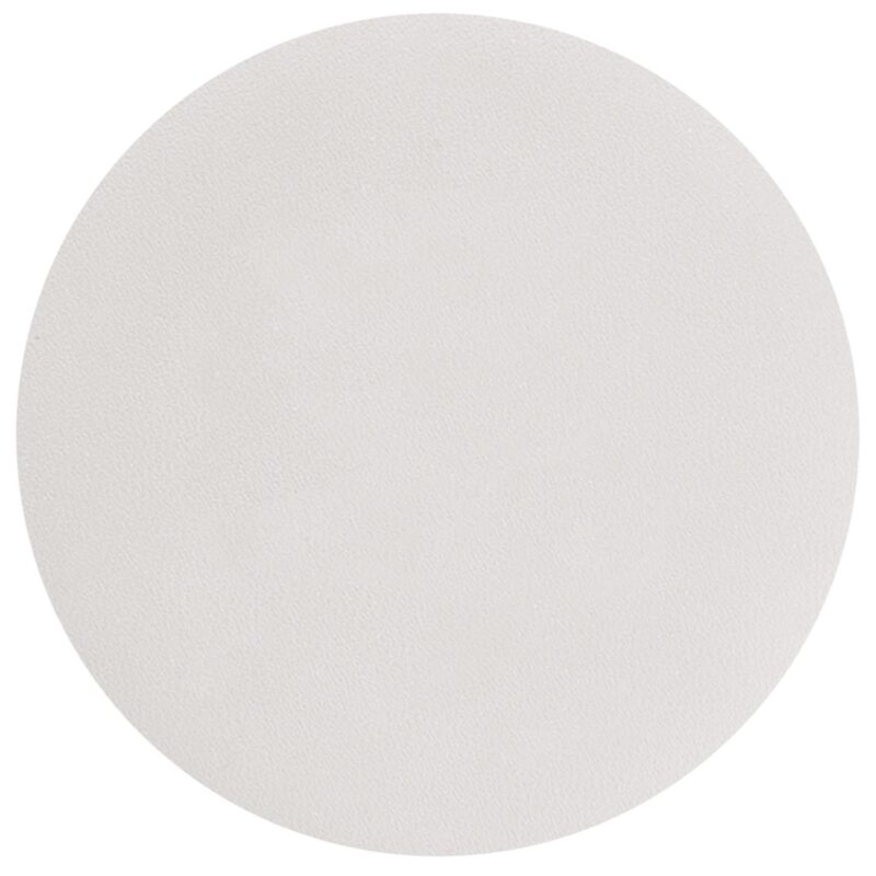 Top Grain Leather Round Coaster w/ Felt Base (Domestic) - 7