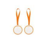 Circular Blank Name Tag Pendant (Recycled Felt Keychain) - 1