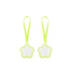 Flower Blank Name Tag Pendant (Recycled Felt Keychain) - 8