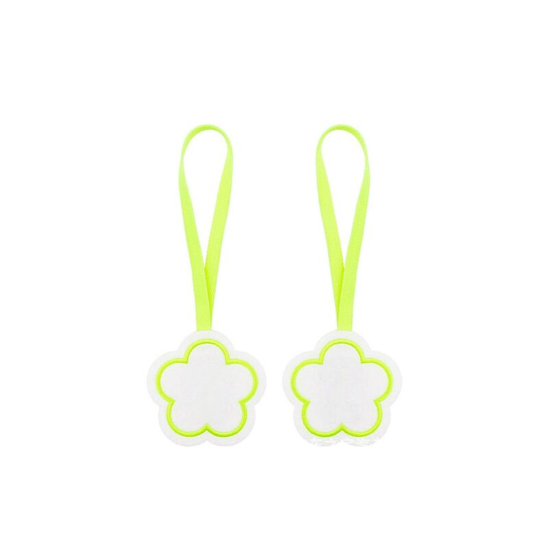 Flower Blank Name Tag Pendant (Recycled Felt Keychain) - 8