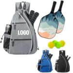 Multi-Functional Racket Backpack for Pickleball and Badminton