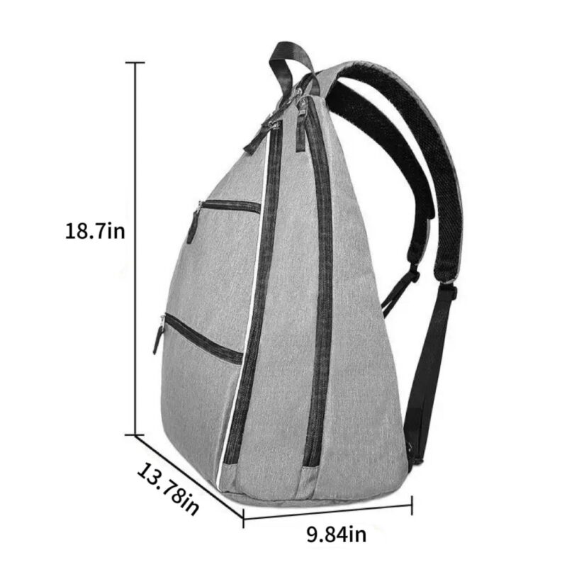 Multi-Functional Racket Backpack for Pickleball and Badminton - 2
